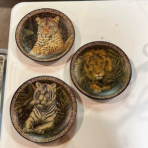 Lion & Tiger Wall Decor